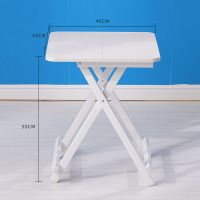 白色 快餐店四人阳台打牌宿舍小桌可收折叠桌子组合简约野餐桌椅60cm包