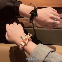 [特价]12#铁人 小皮套男朋友宽松简约皮筋男友带送男盆友手腕给的不勒手手链皮套