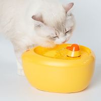 小黄鸭[含一片滤芯] 小黄鸭宠物饮水机猫咪智能饮水机智能断电防干烧