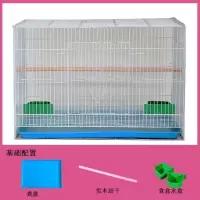 普通款笼50*34*32 芦丁鸡专用养殖笼家用发酵床笼子饲养箱养鸡仓鼠鹌鹑60基础笼