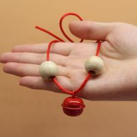 红绳 驱虫铃铛项圈(长60CM)_随机发个坏的 XXS 宠物除蚤虱子驱虫项圈狗狗项圈用品猫铃铛项圈泰迪防跳蚤脖圈颈圈