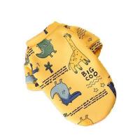 牛奶衣:黄色动物 XS(建议体重1-3斤) 猫咪衣服冬季保暖幼猫布偶英短蓝猫防掉毛可爱小猫宠物猫猫秋冬装