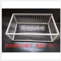 长40*宽30*高26(两门) 只进不出鸽子笼天落笼收鸽机跳笼诱捕鸽子笼抓鸽子神器