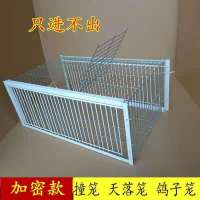 普通间距4厘米 40*30*26无天窗[2进口] 天落笼四面埋伏只进不出野外诱捕笼捕抓鸽子神器养殖笼天落鸽子笼