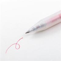红色 0.4mm 凝胶中性墨水圆珠笔按压式0.4/0.5mm办公学生顺滑