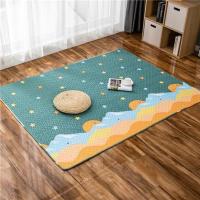 日出东方-绿 防滑可水洗70*70cm 宠物地垫狗垫子睡觉用睡垫夏季夏天凉席猫垫狗狗笼子垫板用品狗垫