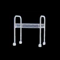 常规一层白色[带轮子可旋转] 厨房蔬菜置物架多层落地圆形可旋转菜篮子水果转角沥水水槽带滑轮