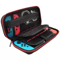 红拉链款switch收纳包 任天堂switch收纳包ns保护壳保护套lite便携游戏机配件nintendo包