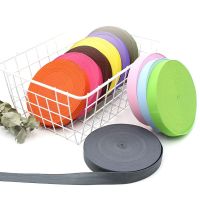 1厘米彩色 20米装 服装辅料彩色家用裤子橡皮筋松紧带细扁窄柔软弹力松紧绳