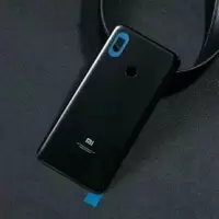 不带散热贴-收藏送工具包 小米8后盖-后指纹版[黑色] 适用小米8玻璃后盖mi8玻璃后屏手机后壳前屏下指纹版电池盖探索版