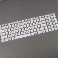 乳白色 买1送1 适用七彩虹Colorful将星X15 AT15.6英寸笔记本电脑键盘保护膜防尘