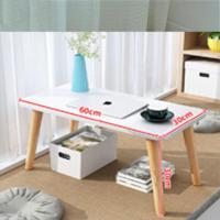 [普通款] 长60*宽30*高30 楠竹炕桌实木方桌正方形床上学习桌饭桌榻榻米桌子小茶几飘窗矮桌