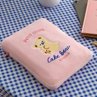 小熊ipad包 粉色 韩国ins风可爱小熊ipad包11寸10.5寸10.2寸平板内胆包防震电脑包