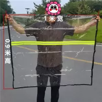 1面:透明 后片 冬季加厚款 电动三轮车棚门帘摩托三轮车雨棚左右后雨帘改装车头全透明帘挡风