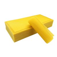 中蜂巢础十片体验装(无赠品) 蜂蜡蜂巢中蜂巢础意蜂巢础蜜蜂巢框蜂箱蜂蜡皮巢脾巢皮深房蜂巢基