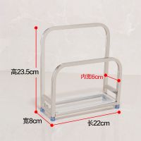 201不锈钢 菜板架子座落地案板放置架台面不锈钢小型放东西的砧板置物架厨房