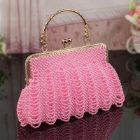 注意 以下商品不是成品 需要自己制作 DIY手工制作串珠编织公主包包材料包饰品手提包散珠子成人穿珠子