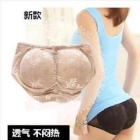 M1尺7到1尺9 黑色 增臀裤假屁翘臀自然低腰硅胶垫性感丰臀提臀内裤翘臀裤假屁