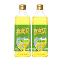 1000ml*2瓶 一级芥花籽油2瓶1Lx2低芥酸非转基因菜籽油压榨小瓶食用油