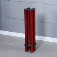 (不包含桌面)喷涂红腿 80*80 餐桌家用麻将桌子折叠简易静音手搓棋牌桌宿舍两用麻将牌桌麻雀台
