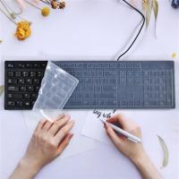 透明专用·发1张不送 适用戴尔KM636 KB216 KB212 5491一体机台式电脑防尘垫键盘保护膜