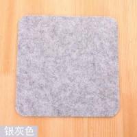 银灰色 毛毡鼠标垫小号加厚办公电脑桌垫家用桌面书桌游戏鼠标垫