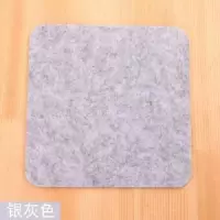 银灰色 毛毡鼠标垫小号加厚办公电脑桌垫家用桌面书桌游戏鼠标垫