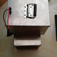 定做私聊 加厚不锈钢电池外壳立式带提手锂电池箱锂电池外壳锂电池保护箱子