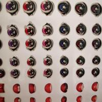 12.10.8MM套装+配套嘴巴 水晶眼睛贴片玩偶眼睛嘴巴胶滴贴片DIY手工编织饰品材料配件