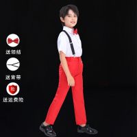 男款全套 110 儿童演出服蓬蓬纱裙女亮片幼儿园合唱表演公主连衣裙现代舞蹈服装