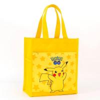 黄色比卡丘 小学生女饭盒袋男儿童餐盒带饭包便当包可爱卡通大号手提帆布袋子