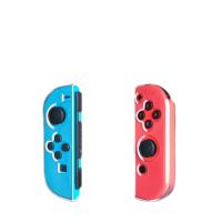 switch手柄硅胶套 送摇杆帽精灵球一对 任天堂switch手柄保护壳oled透明保护壳水晶硅胶套NS配件保护套