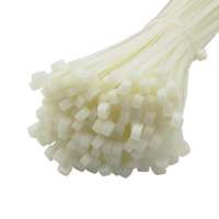 4.8毫米宽65厘米长50条/包 榴莲扎带 大号加长 5*650白色4.8mm宽度100条装捆绑榴莲替代皮筋