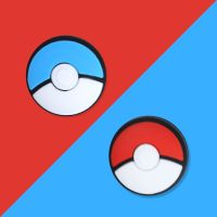 精灵球红+蓝 一对装[不够用] Switch摇杆套JOY-CON手柄按键帽NS精灵球保护套LITE动森摇杆帽