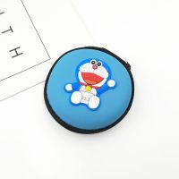 哆啦A梦 卡通可爱小包耳机包收纳盒迷你便携数据线耳机线收纳包盒子耳机袋