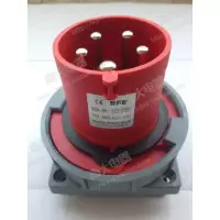 SFN-6352 (5芯63A 暗座公头) 防水工业插头座器具暗装直式插头 5芯63A -6352