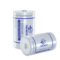 单节2号充电电池 2号电池 2号充电电池C型电池 大容量4000mahR14中号电池