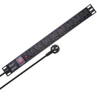 8位10A开关过载无线 PDU机柜专用电源插座8位10A16A开p关防过载保护排插排接线板