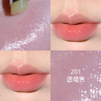 201#透明色 送一支护手霜 toorune云熊有色润唇膏滋润保湿补水皮淡化唇纹204显白