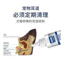 宠物耳道护理液猫咪清洁耳螨耳垢狗滴耳液猫犬缓解耳炎除臭