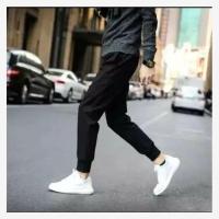 P50-皮绳黑裤 L[关注店铺优先发货] 黑暗系男装2022年秋季裤子男垂感直筒裤DK制服小西裤薄款休闲长裤