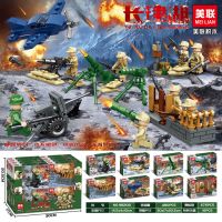 长津湖战役随机1盒(拍8盒不重复) 积木男孩子玩具益智高难度系列巨大型航空母舰儿童小颗粒