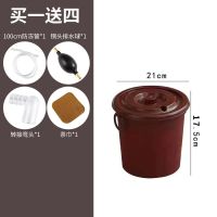 迷你款-3L[提盖薄款] 单桶/无赠品 茶桶茶道塑料茶渣桶家用废水桶垃圾桶功夫茶排水桶茶具配件茶水桶