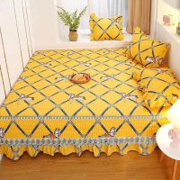 恋曲新款 宽120*长200cm+35cm下摆 榻榻米床盖床裙炕垫炕单防滑加厚榻榻米垫床垫四季款床垫子床单
