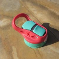 W款:红+绿(五角星款)+吸管 鸭嘴水壶盖子儿童水杯小靓仔配件保温杯配件盖子玻璃杯子通用杯盖