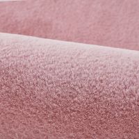 藕粉色(短毛款) 50x80cm-特价 特价仿兔毛地毯客厅飘窗ins卧室满铺少女房间耐脏榻榻米床边地垫