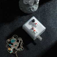 宇航员[炫银 单壳] P50华为Mate40pro数据线66W充电器头保护套nova8/nova9荣耀V40/50