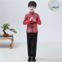 男款 110 元旦儿童演出服喜庆服拜年服女童幼儿园舞蹈合唱服男中国风服装
