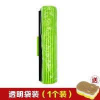 超市同款[1支]简包袋[送百洁布] 妙洁拖把头卡槽式通用替换头墩布滚轮吸水胶棉头海绵替换装拖布头