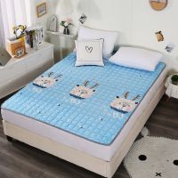 熊脸鹿 0.9X2米[宿舍床] 加厚法兰绒床垫学生单人宿舍榻榻米床垫子打地铺双人床褥海绵护垫